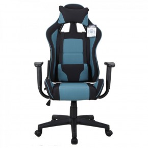 Кресло компьютерное BRABIX "GT Racer GM-100" (черное/голубое) 531818 в Менделеевске - mendeleevsk.ok-mebel.com | фото 6
