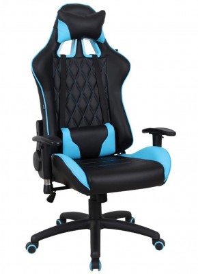 Кресло компьютерное BRABIX "GT Master GM-110" (черное/голубое) 531928 в Менделеевске - mendeleevsk.ok-mebel.com | фото