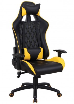 Кресло компьютерное BRABIX "GT Master GM-110" (черное/желтое) 531927 в Менделеевске - mendeleevsk.ok-mebel.com | фото
