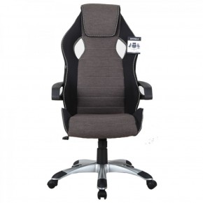 Кресло компьютерное BRABIX Techno GM-002 (ткань) черное/серое, вставки белые (531815) в Менделеевске - mendeleevsk.ok-mebel.com | фото 3