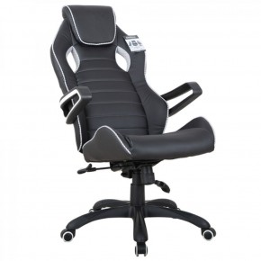Кресло компьютерное BRABIX Techno Pro GM-003 (экокожа черное/серое, вставки серые) 531814 в Менделеевске - mendeleevsk.ok-mebel.com | фото 4