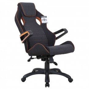 Кресло компьютерное BRABIX Techno Pro GM-003 (ткань черное/серое, вставки оранжевые) 531813 в Менделеевске - mendeleevsk.ok-mebel.com | фото 8