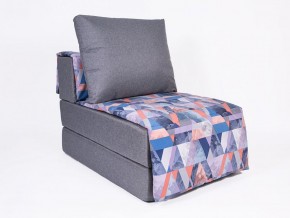Кресло-кровать бескаркасное Харви (серый-сноу деним) в Менделеевске - mendeleevsk.ok-mebel.com | фото