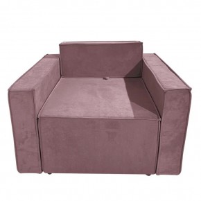 Кресло-кровать Принц КК1-ВР (велюр розовый) в Менделеевске - mendeleevsk.ok-mebel.com | фото