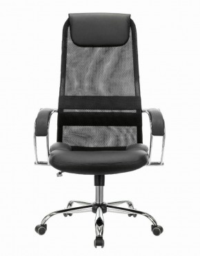 Кресло офисное BRABIX PREMIUM "Stalker EX-608 CH" (хром, ткань-сетка/кожзам, черное) 532091 в Менделеевске - mendeleevsk.ok-mebel.com | фото 3
