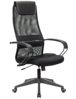 Кресло офисное BRABIX PREMIUM "Stalker EX-608 PL" (ткань-сетка/кожзам, черное) 532090 в Менделеевске - mendeleevsk.ok-mebel.com | фото