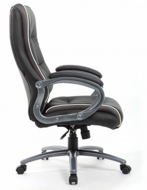 Кресло офисное BRABIX PREMIUM "Strong HD-009" (экокожа черная, ткань серая) 531945 в Менделеевске - mendeleevsk.ok-mebel.com | фото 3