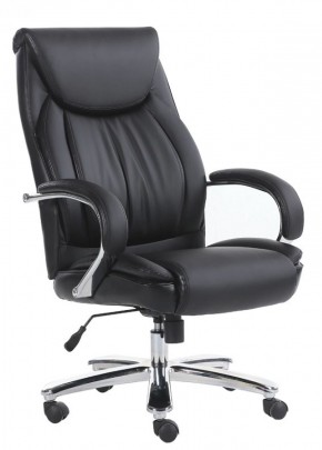 Кресло офисное BRABIX "Advance EX-575" (хром/экокожа/черное) 531825 в Менделеевске - mendeleevsk.ok-mebel.com | фото
