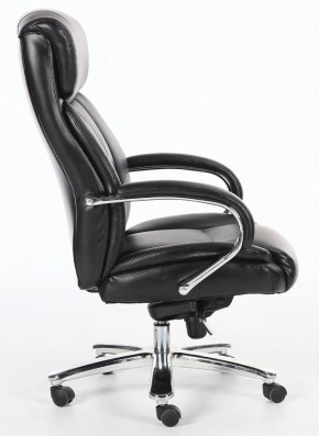 Кресло офисное BRABIX "Direct EX-580" (хром/рециклированная кожа/черное) 531824 в Менделеевске - mendeleevsk.ok-mebel.com | фото 3