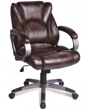 Кресло офисное BRABIX "Eldorado EX-504" (коричневое) 530875 в Менделеевске - mendeleevsk.ok-mebel.com | фото