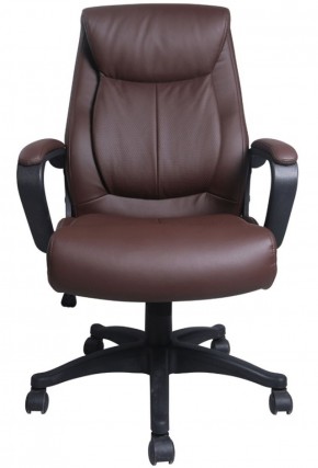 Кресло офисное BRABIX "Enter EX-511" (экокожа/коричневая) 531163 в Менделеевске - mendeleevsk.ok-mebel.com | фото 3