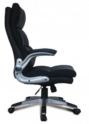 Кресло офисное BRABIX "Fregat EX-510" (рециклированная кожа, черное) 530863 в Менделеевске - mendeleevsk.ok-mebel.com | фото 3