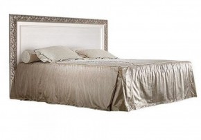 Кровать 2-х спальная (1,4 м) Тиффани штрих-лак/серебро (ТФКР140-1) в Менделеевске - mendeleevsk.ok-mebel.com | фото