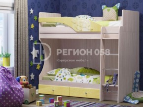 Кровать Бемби МДФ (фасад 3D) в Менделеевске - mendeleevsk.ok-mebel.com | фото 1