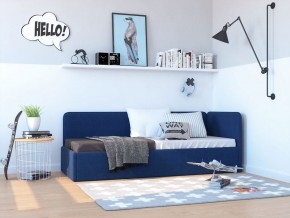 Кровать-диван Leonardo 160*70 (Синий) в Менделеевске - mendeleevsk.ok-mebel.com | фото 6