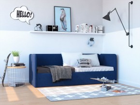 Кровать-диван Leonardo 160*70 (Синий) + боковина в Менделеевске - mendeleevsk.ok-mebel.com | фото 5