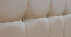 Кровать двойная Хлоя 160 + ортопед + ПМ + дно (арт. Пегасо капучино к/з (бежево-коричневый)) в Менделеевске - mendeleevsk.ok-mebel.com | фото 5