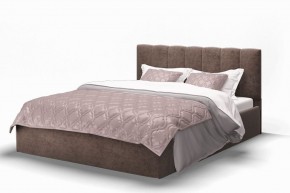 Кровать Элен 1400*2000 Rock 05 (коричневый) в Менделеевске - mendeleevsk.ok-mebel.com | фото