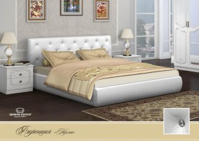 Кровать Флоренция 1600 (серия Норма) + основание + опоры в Менделеевске - mendeleevsk.ok-mebel.com | фото 1