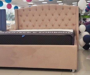 Кровать Франческа + Решетка+ПМ (1600) *БЕЗ ДНА в Менделеевске - mendeleevsk.ok-mebel.com | фото 2