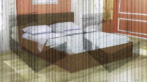 Кровать интерьерная Лита с латами 1600*2000 в Менделеевске - mendeleevsk.ok-mebel.com | фото 4