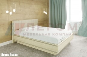 Кровать КР-1013 с мягким изголовьем в Менделеевске - mendeleevsk.ok-mebel.com | фото