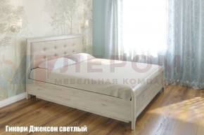 Кровать КР-1033 с мягким изголовьем в Менделеевске - mendeleevsk.ok-mebel.com | фото 1