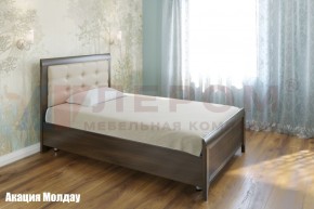 Кровать КР-2031 с мягким изголовьем в Менделеевске - mendeleevsk.ok-mebel.com | фото 3