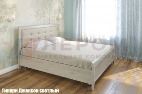 Кровать КР-2033 с мягким изголовьем в Менделеевске - mendeleevsk.ok-mebel.com | фото