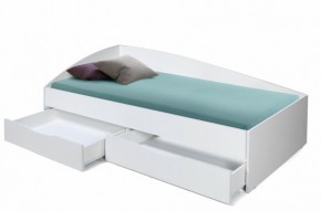 Кровать одинарная "Фея - 3" асимметричная 1900х800 (белая) в Менделеевске - mendeleevsk.ok-mebel.com | фото 2
