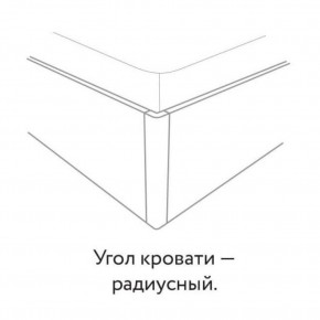 Кровать "Милана" БЕЗ основания 1600х2000 в Менделеевске - mendeleevsk.ok-mebel.com | фото 3