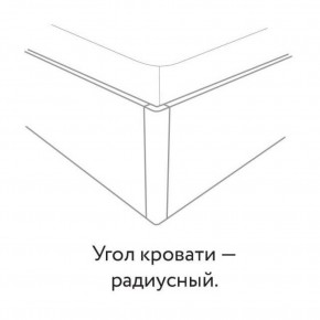 Кровать "Сандра" БЕЗ основания 1400х2000 в Менделеевске - mendeleevsk.ok-mebel.com | фото 3