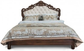 Кровать с мягким изголовьем "Патрисия", ламели (1800) караваджо в Менделеевске - mendeleevsk.ok-mebel.com | фото
