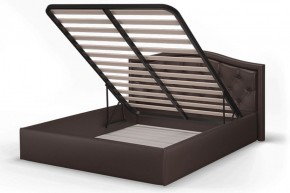 Кровать Стелла 1400*2000 + ПМ (Лесмо brown) коричневый в Менделеевске - mendeleevsk.ok-mebel.com | фото 3