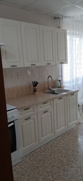 Кухня модульная Луксор серый-кремовый в Менделеевске - mendeleevsk.ok-mebel.com | фото 5