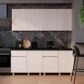 Кухня Тренд 1.0 м (Ясень белый) в Менделеевске - mendeleevsk.ok-mebel.com | фото 4