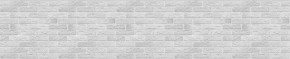 Кухонный фартук 610х3000х1,5 (композит) КМ Кирпич серый в Менделеевске - mendeleevsk.ok-mebel.com | фото 1