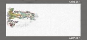 Кухонный фартук А-015 (ЛF) со столешницей А-015 (ЛS) рисунок слева в Менделеевске - mendeleevsk.ok-mebel.com | фото