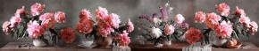 Кухонный фартук Цветы 316 МДФ матовый (3000) Flowers в Менделеевске - mendeleevsk.ok-mebel.com | фото