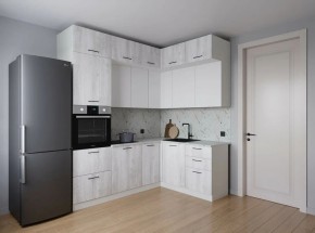 Кухонный гарнитур Бланка 2200*1700 (Стол. 26мм) в Менделеевске - mendeleevsk.ok-mebel.com | фото