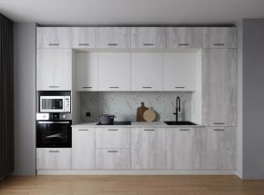 Кухонный гарнитур Бланка 3400 (Стол. 38мм) в Менделеевске - mendeleevsk.ok-mebel.com | фото