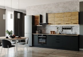 Кухонный гарнитур Дели 2800 (Стол. 38мм) в Менделеевске - mendeleevsk.ok-mebel.com | фото