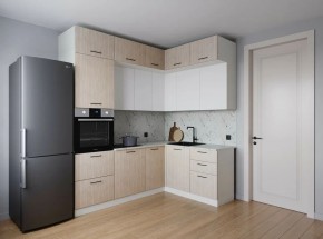 Кухонный гарнитур Демо 2200*1700 (Стол. 26мм) в Менделеевске - mendeleevsk.ok-mebel.com | фото