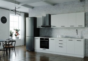Кухонный гарнитур Жемчуг 2800 (Стол. 38мм) в Менделеевске - mendeleevsk.ok-mebel.com | фото