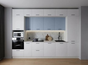 Кухонный гарнитур Капри 3400 (Стол. 26мм) в Менделеевске - mendeleevsk.ok-mebel.com | фото