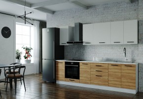 Кухонный гарнитур Лада 2800 (Стол. 38мм) в Менделеевске - mendeleevsk.ok-mebel.com | фото