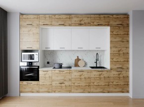 Кухонный гарнитур Лада 3400 (Стол. 38мм) в Менделеевске - mendeleevsk.ok-mebel.com | фото