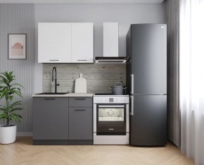 Кухонный гарнитур Меренга  1000 (Стол. 26мм) в Менделеевске - mendeleevsk.ok-mebel.com | фото