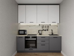 Кухонный гарнитур Меренга 2200 h950 (Стол. 26мм) в Менделеевске - mendeleevsk.ok-mebel.com | фото