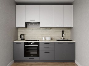Кухонный гарнитур Меренга 2400 h950 (Стол. 26мм) в Менделеевске - mendeleevsk.ok-mebel.com | фото
